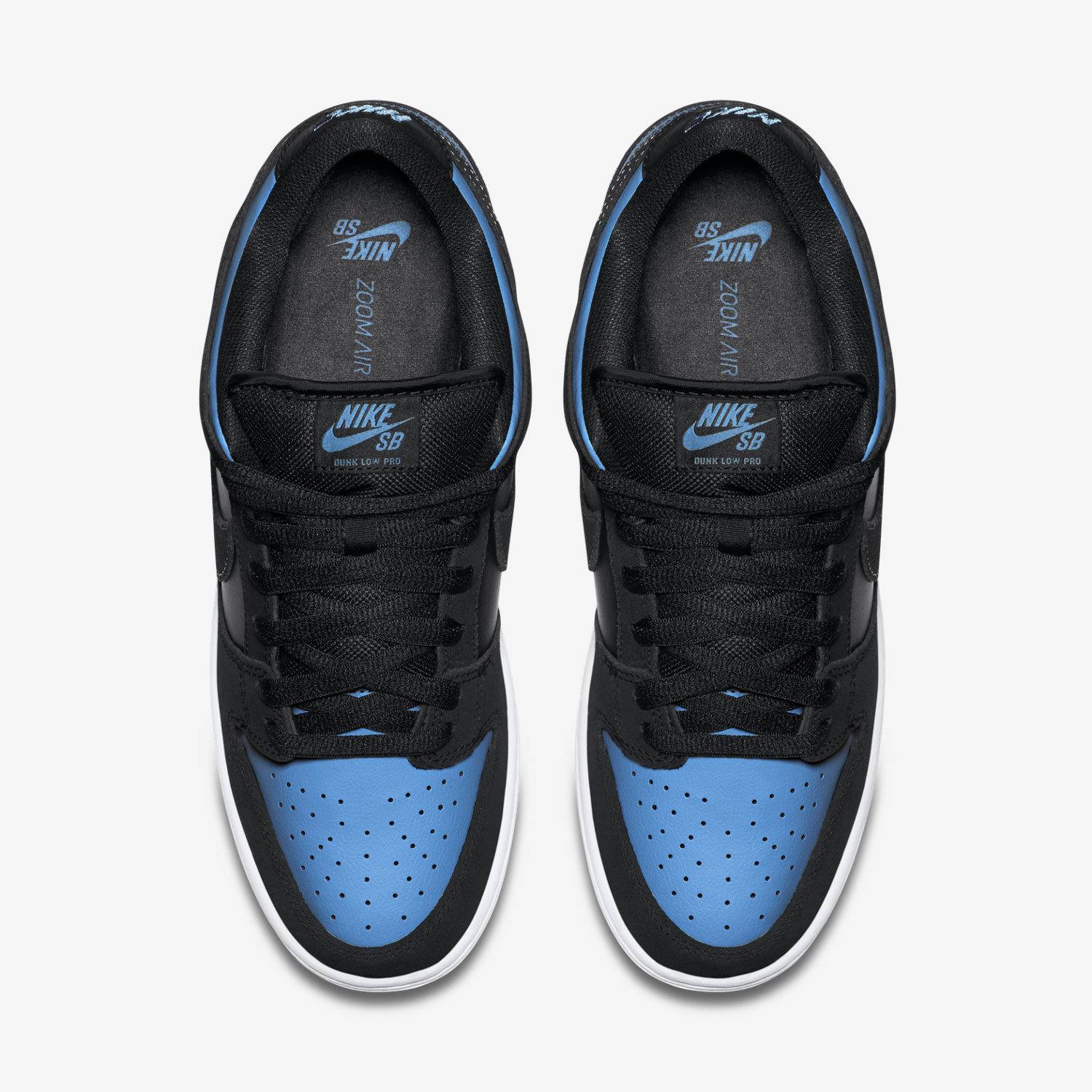 Nike SB Dunk Low Black University Blue 304292-048 Nicesnk