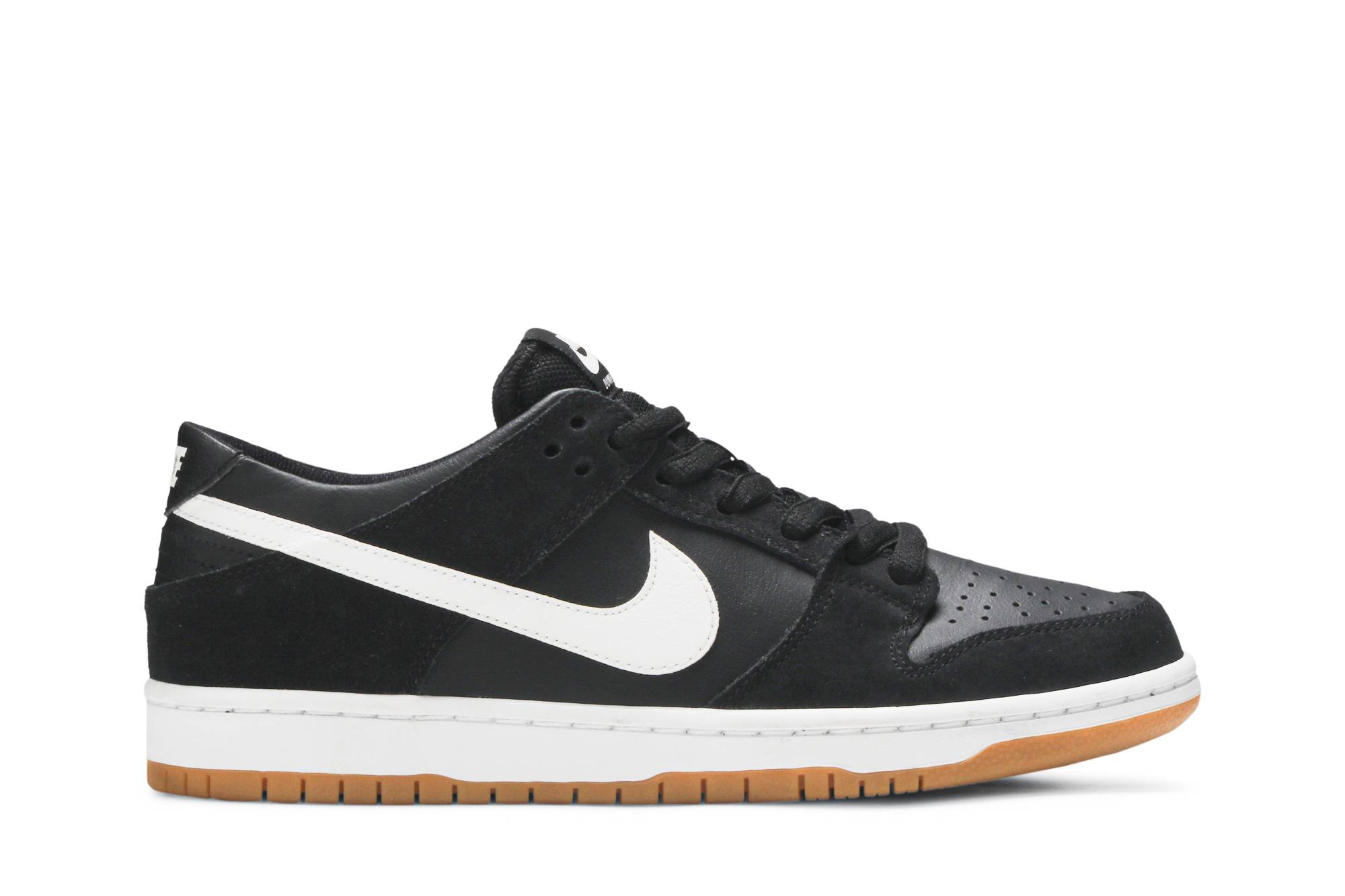 Nike SB Dunk Low Pro Black White Gum 854866-019 Nicesnk