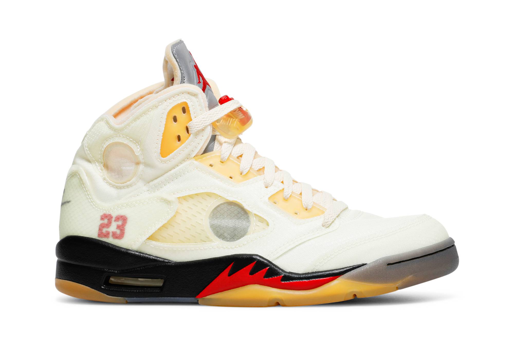 Off-White x Air Jordan 5 SP Sail  DH8565-100 Nicesnk