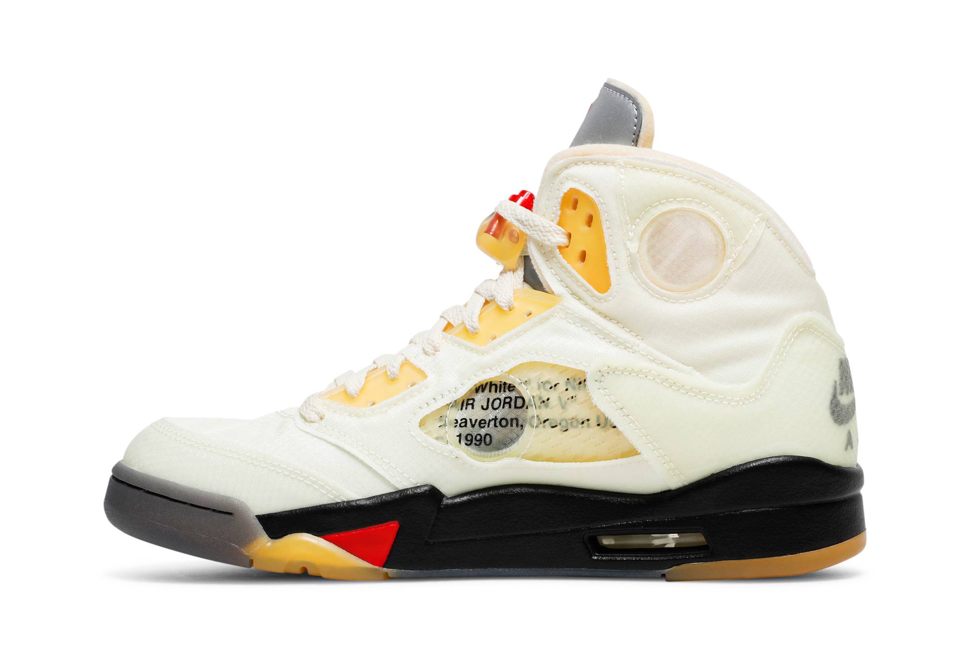Off-White x Air Jordan 5 SP Sail  DH8565-100 Nicesnk