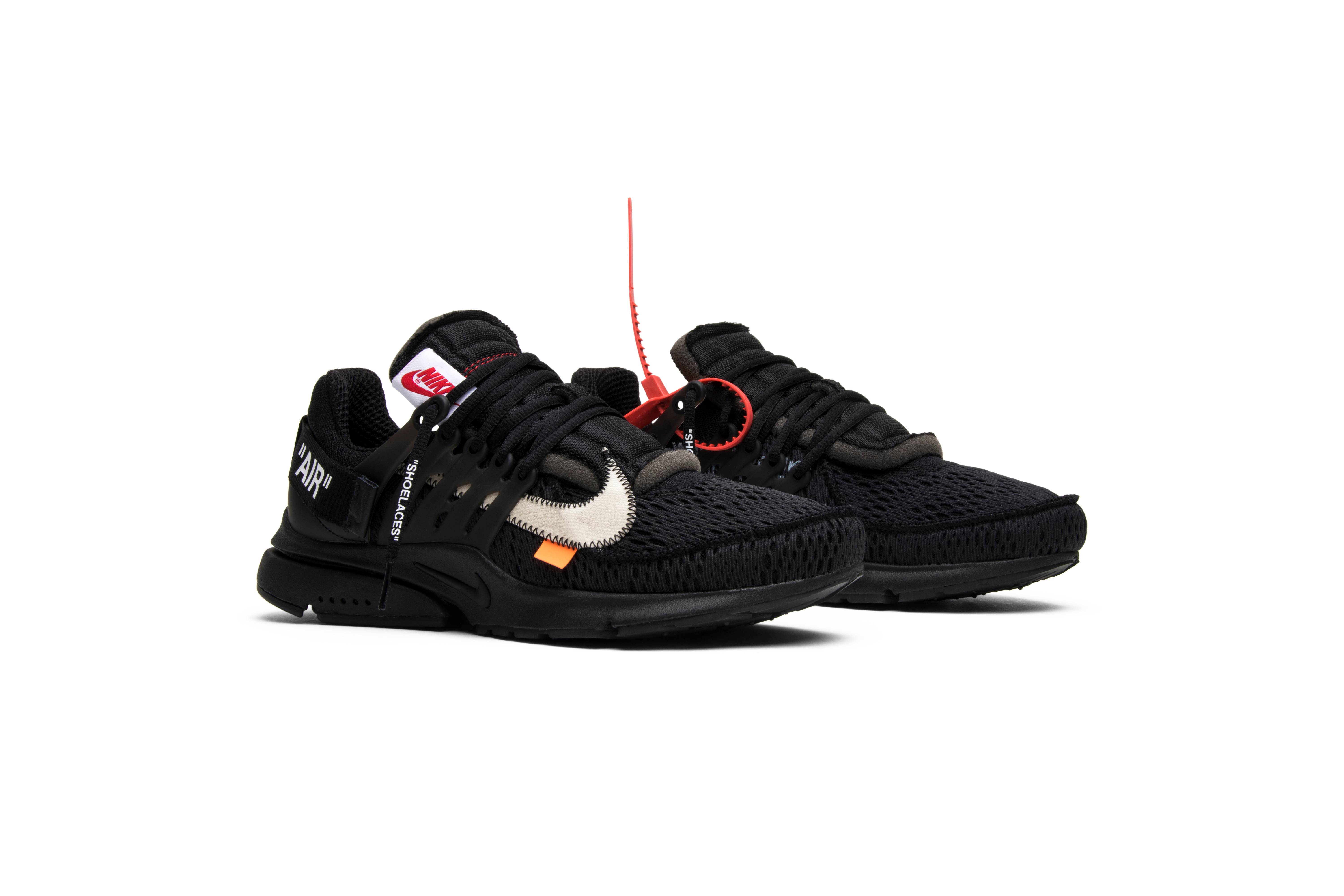 Off-White x Nike Air Presto Black 2018 AA3830-002 Nicesnk