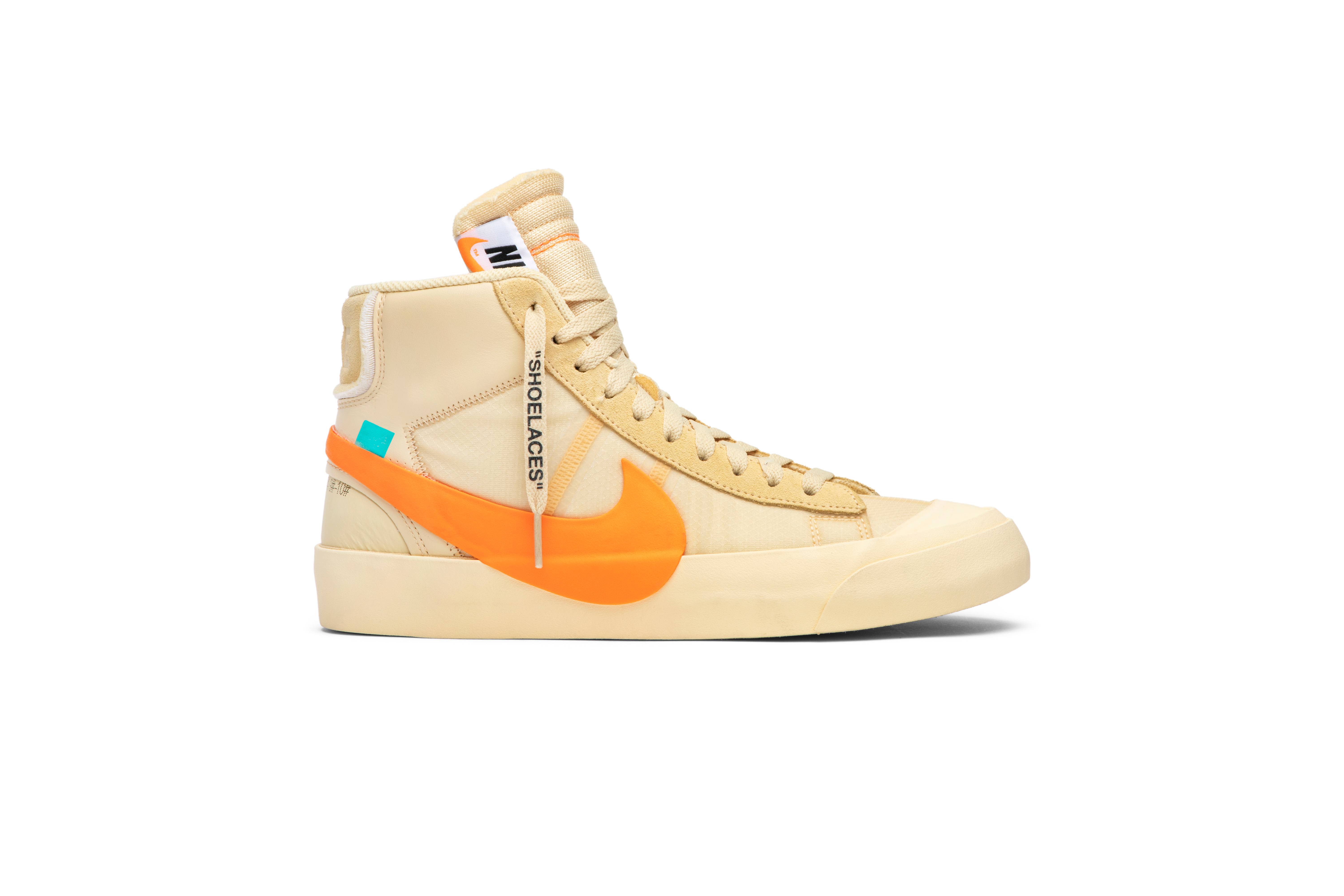 Off-White x Nike Blazer Mid All Hallows Eve AA3832-700 Nicesnk