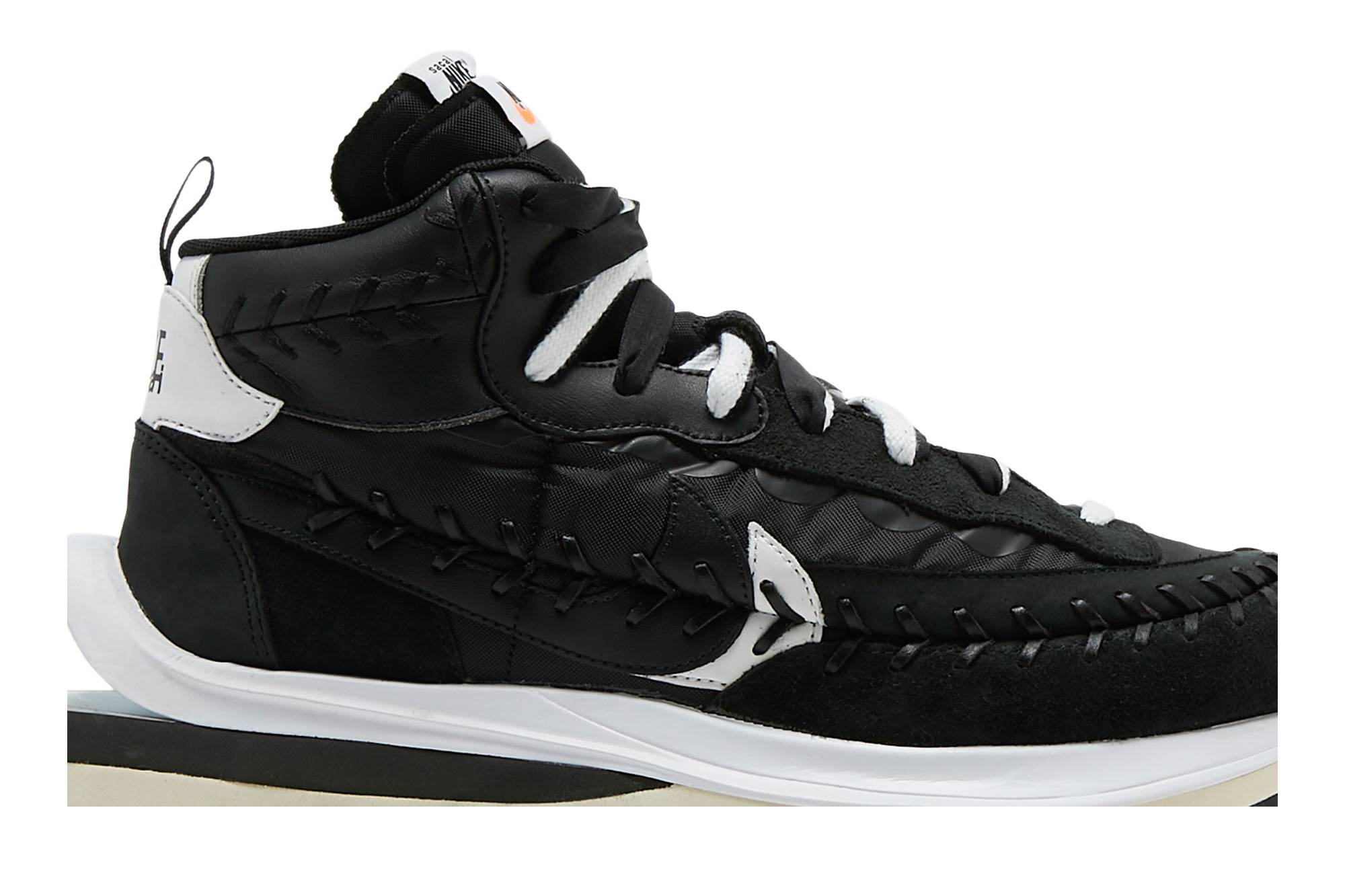 sacai x Jean Paul Gaultier x Nike Vaporwaffle ‘Black’ DH9186-001