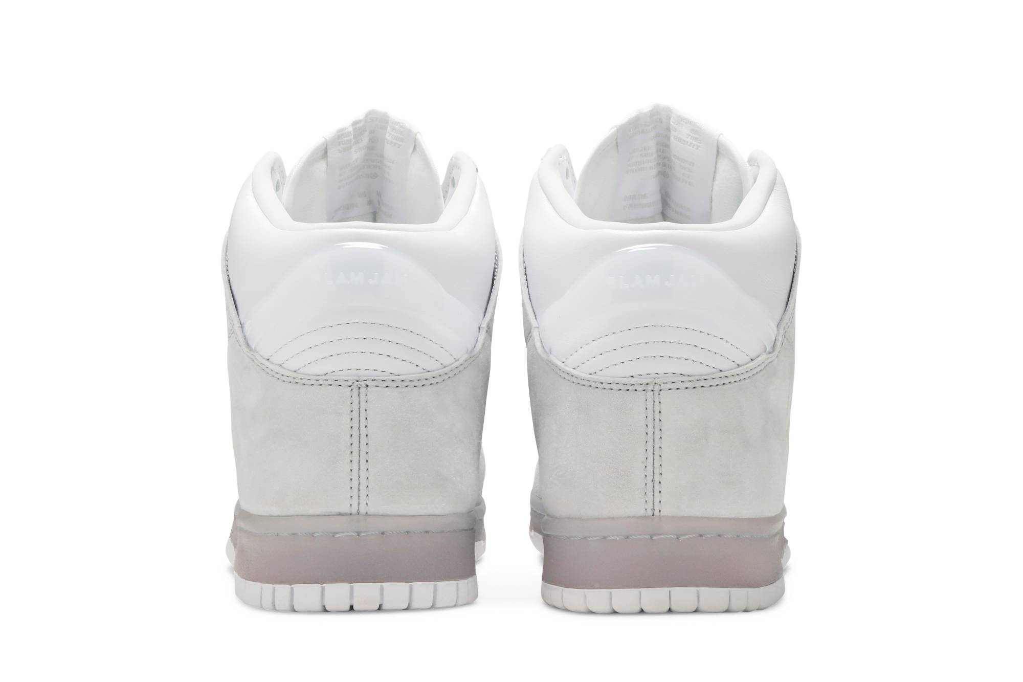 Slam Jam x Nike Dunk High White Platinum DA1639-100 Nicesnk
