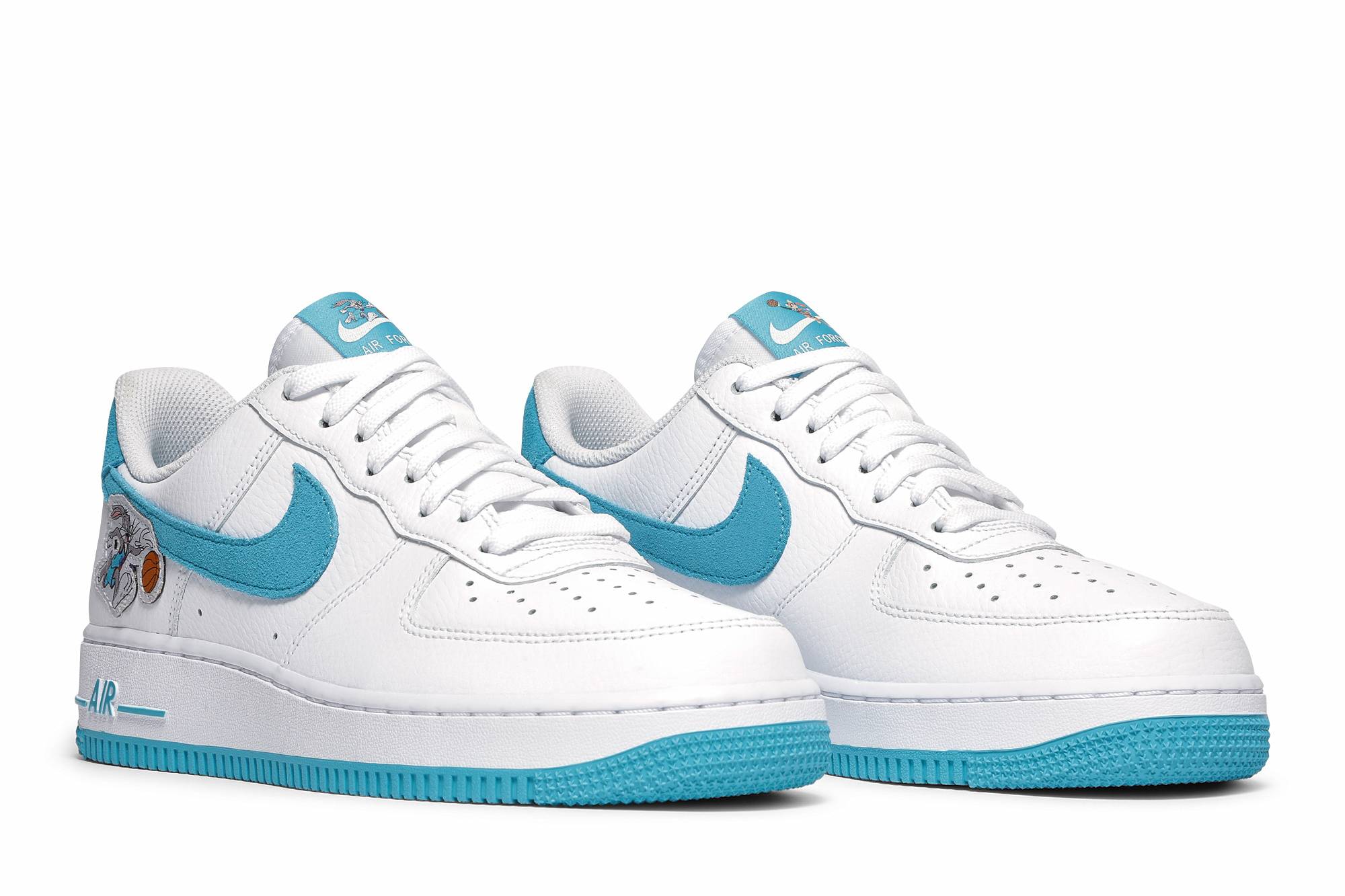 Space Jam x Nike Air Force 1 07 Low Hare DJ7998-100 Nicesnk