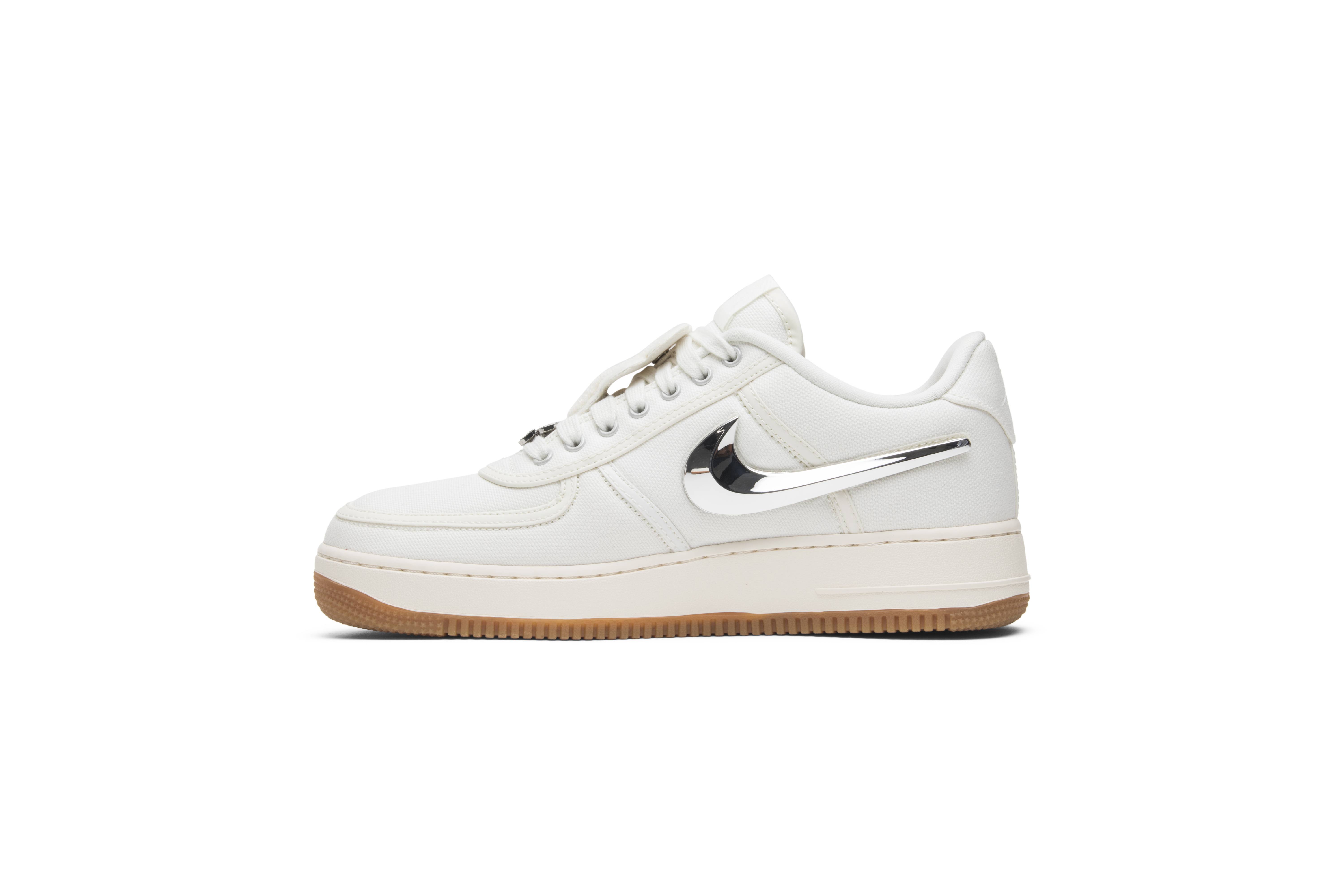 Travis Scott x Nike Air Force 1 Sail AQ4211-101 Nicesnk