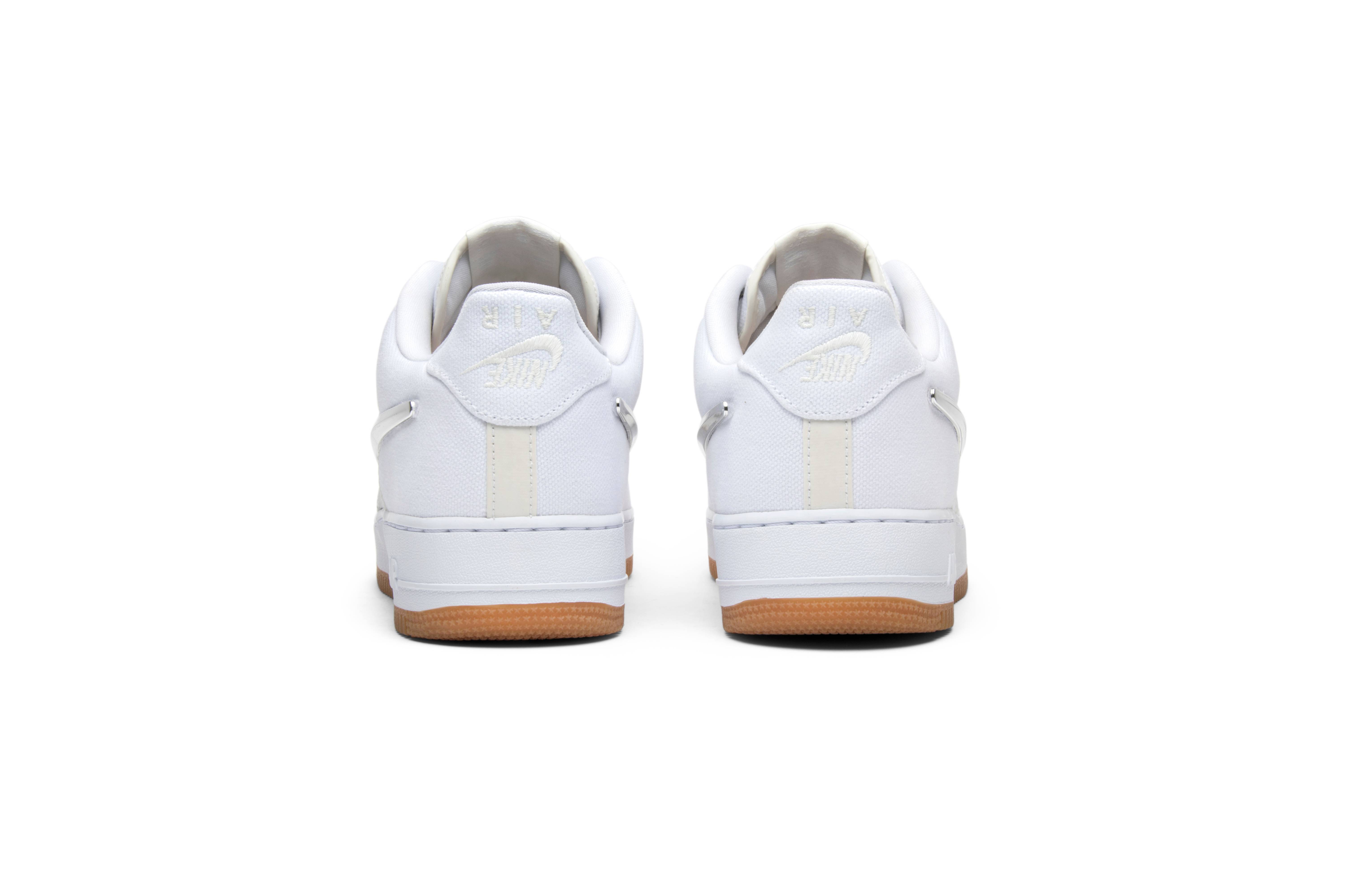 Travis Scott x Nike Air Force 1 Travis Scott AQ4211-100 Nicesnk