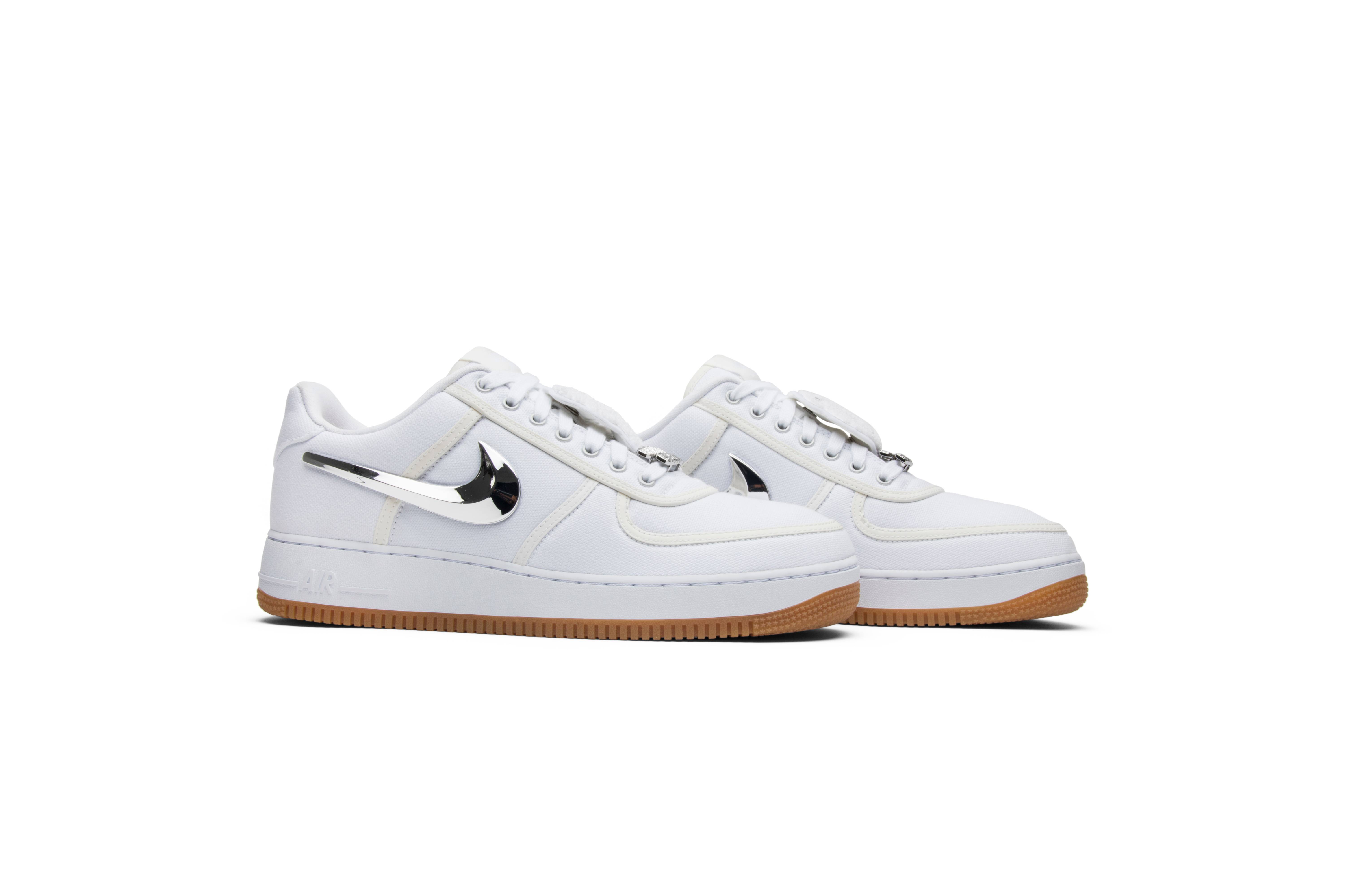 Travis Scott x Nike Air Force 1 Travis Scott AQ4211-100 Nicesnk