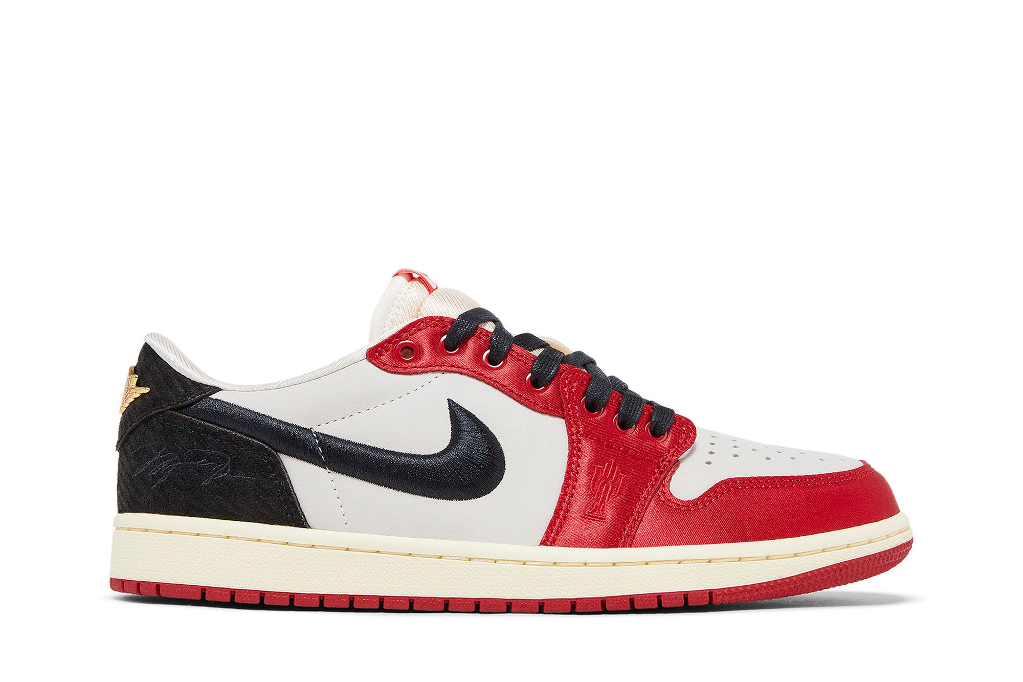 Trophy Room x Air Jordan 1 Retro Low OG SP Rookie Card – Away FN0432-100 Nicesnk