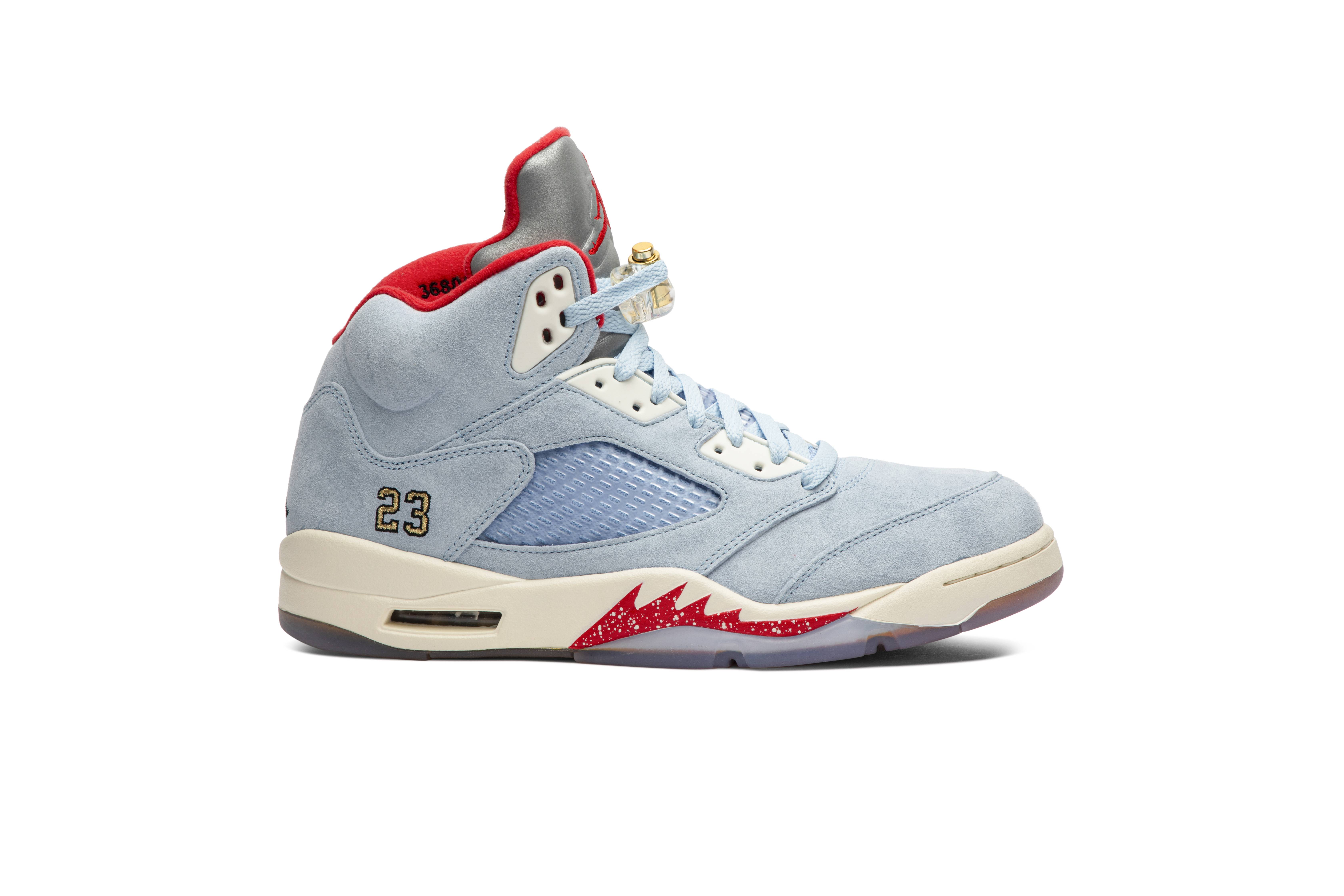 Trophy Room x Air Jordan 5 Retro Ice Blue CI1899-400 Nicesnk