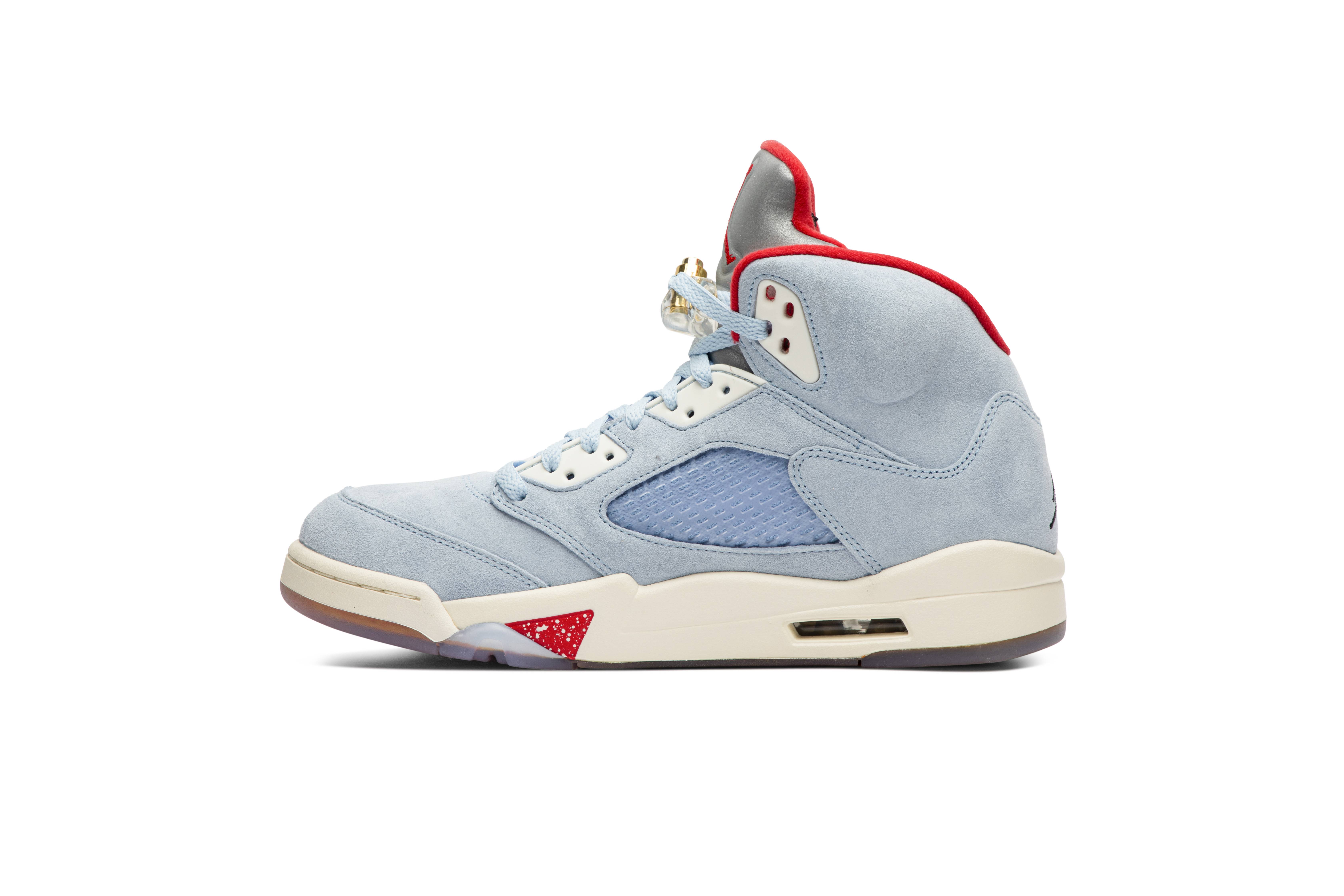 Trophy Room x Air Jordan 5 Retro Ice Blue CI1899-400 Nicesnk