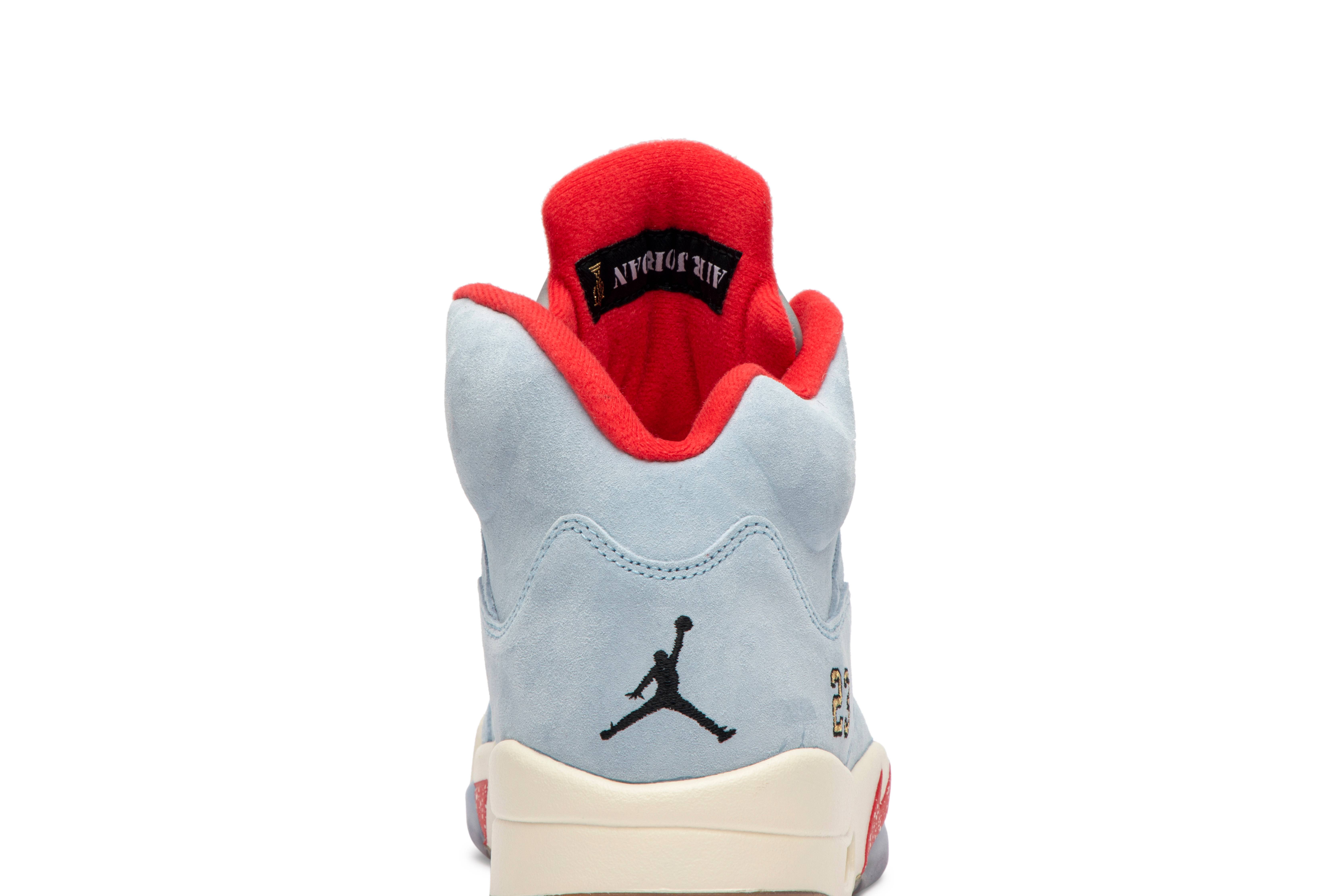 Trophy Room x Air Jordan 5 Retro Ice Blue CI1899-400 Nicesnk
