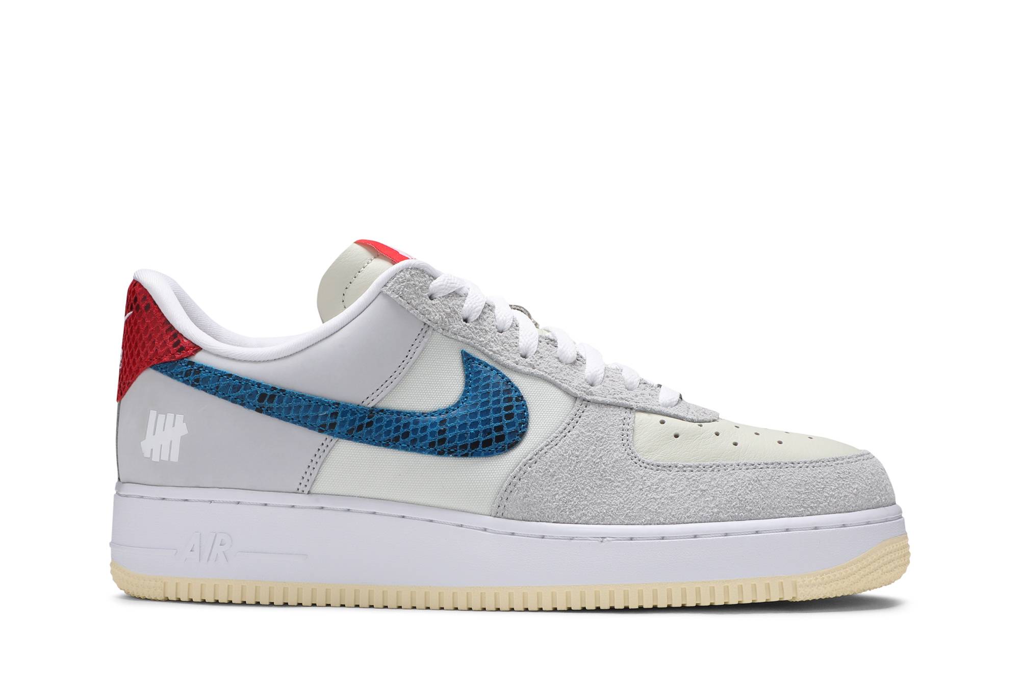 UNDEFEATED x Nike Air Force 1 Low 5 On It DM8461-001 Nicesnk