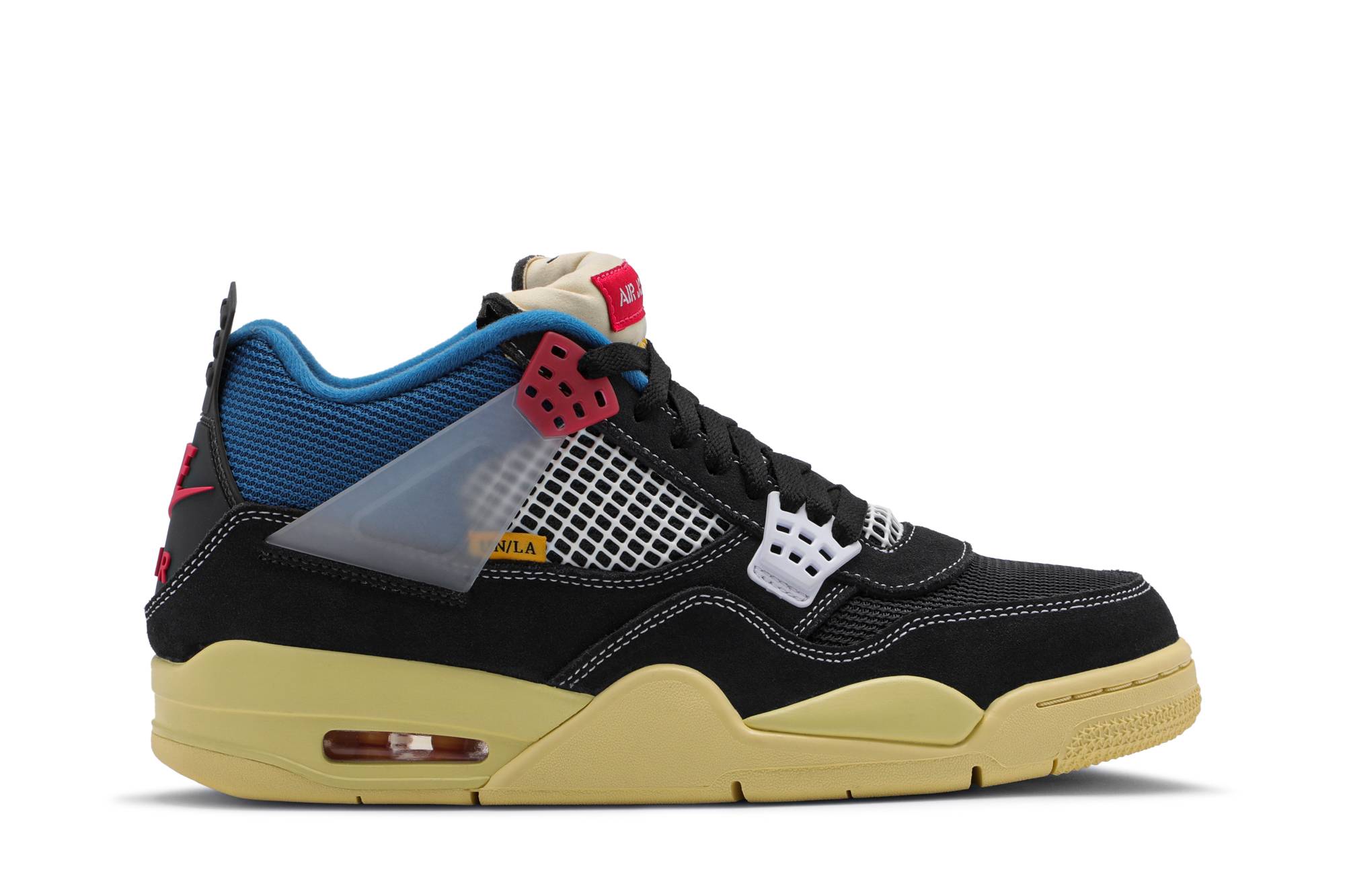 Union LA x Air Jordan 4 Retro Off Noir  DC9533-001 Nicesnk