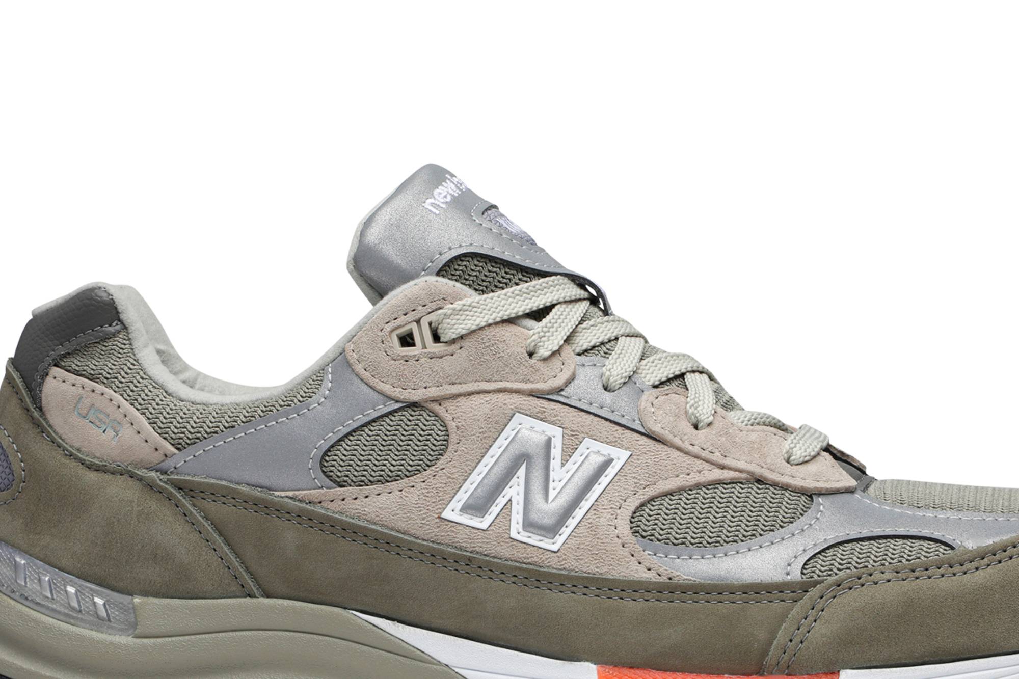 WTAPS x New Balance Made In USA Olive Drab M992WT Nicesnk